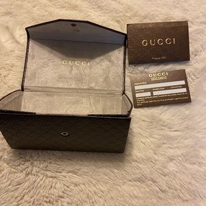 Gucci Brown Monogram Case